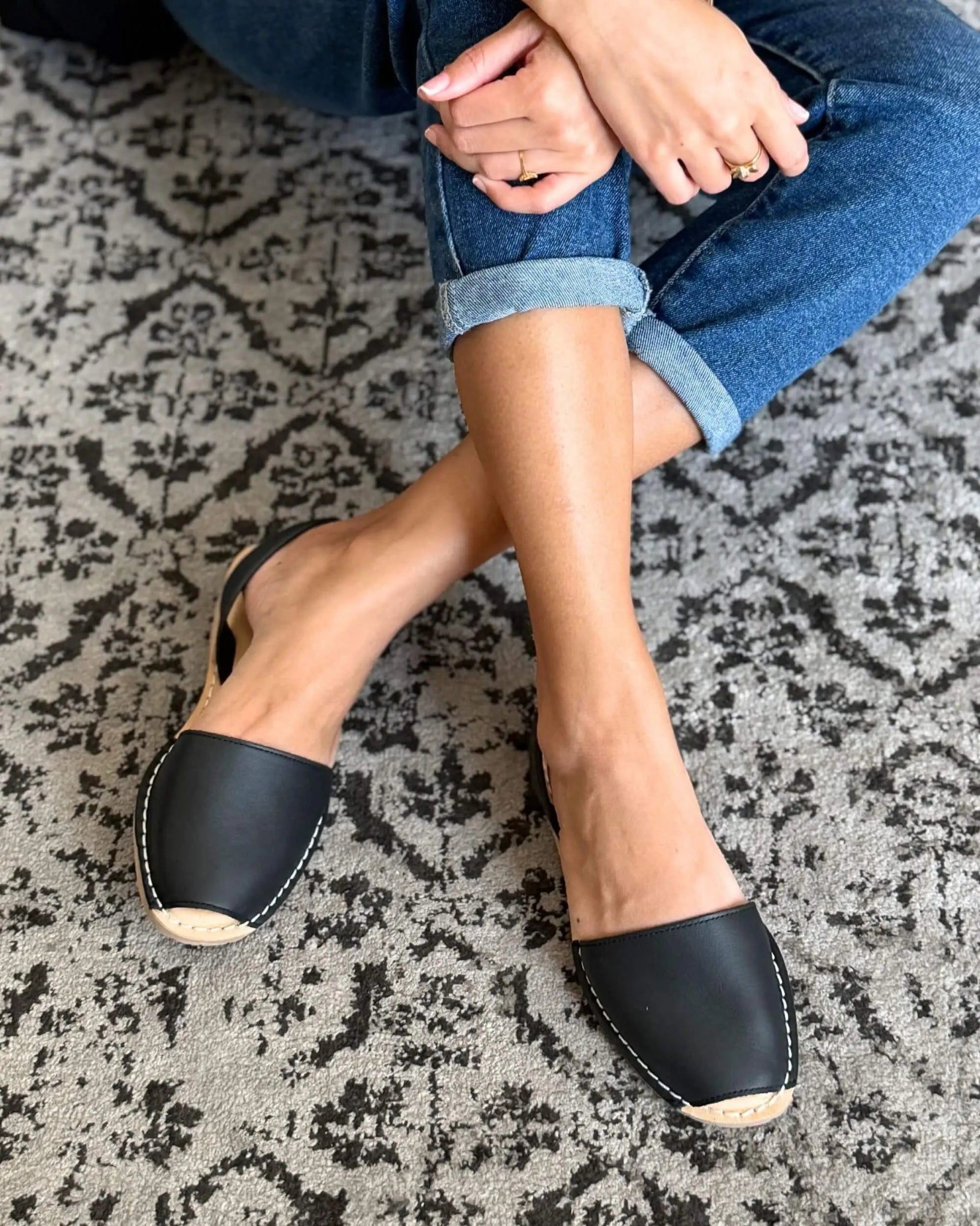 Luxe Avarca couleur anthracite